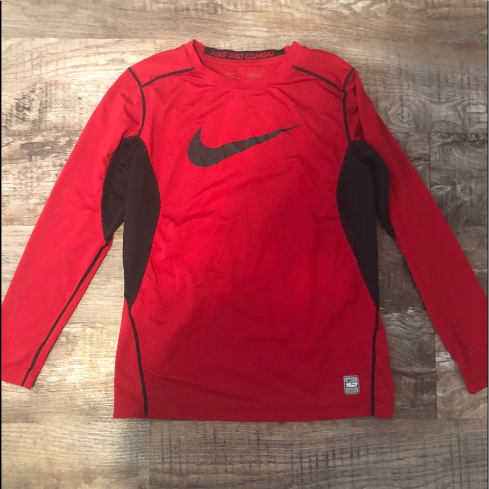 Nike Pro Youth Boys Girls Fitted long sleeve top